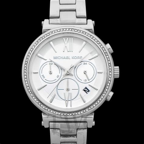 michael kors sofie mk6575|Michael Kors Sofie Chronograph Silver Dial Ladies Watch MK6575.